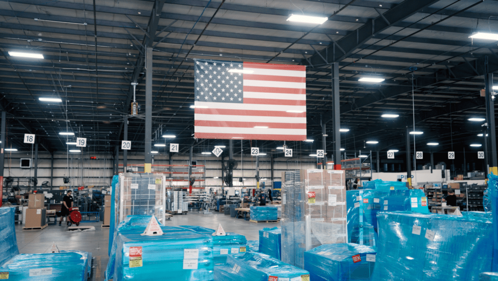 Pipp Mobile Made in the USA American Flag in America Made Factory